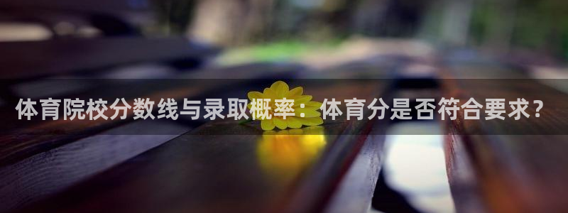体育院校分数线与录取概率：体育分是否符合要求？